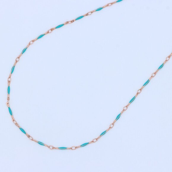 Minimalist Necklace Chain, Elegant Jewelry for Women & Girls | MLCRC1879 - Picture 3 of 10